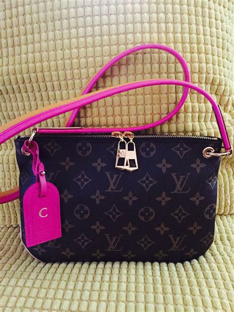 pink and white louis vuitton bag|louis vuitton cross bag pink.